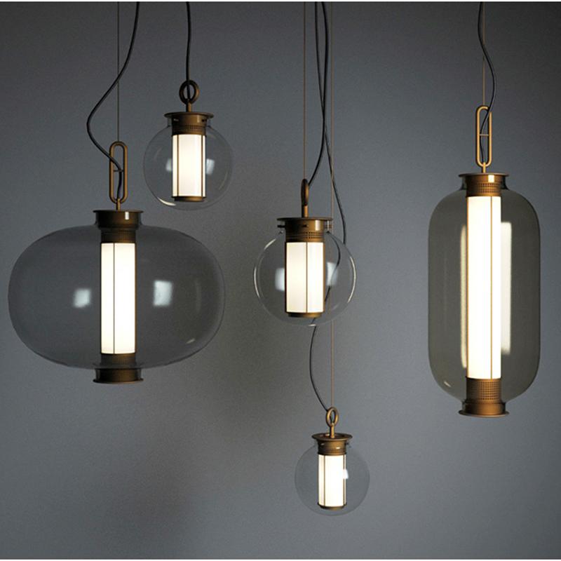 Mirius Suspension Moderne en Verre pour Famille