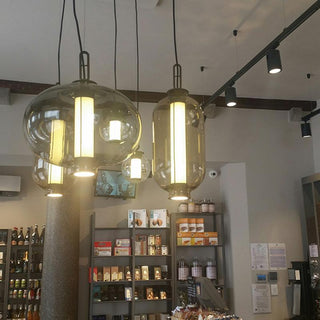 Uphaos Suspension Moderne en Verre pour Famille