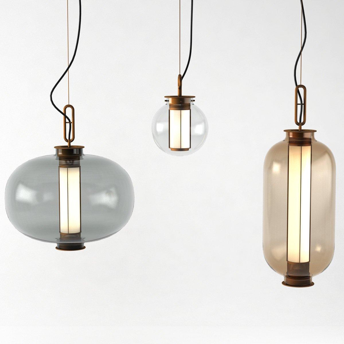 Mirius Suspension Moderne en Verre pour Famille