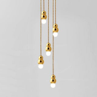 Bubbly Suspension en Verre Moderne