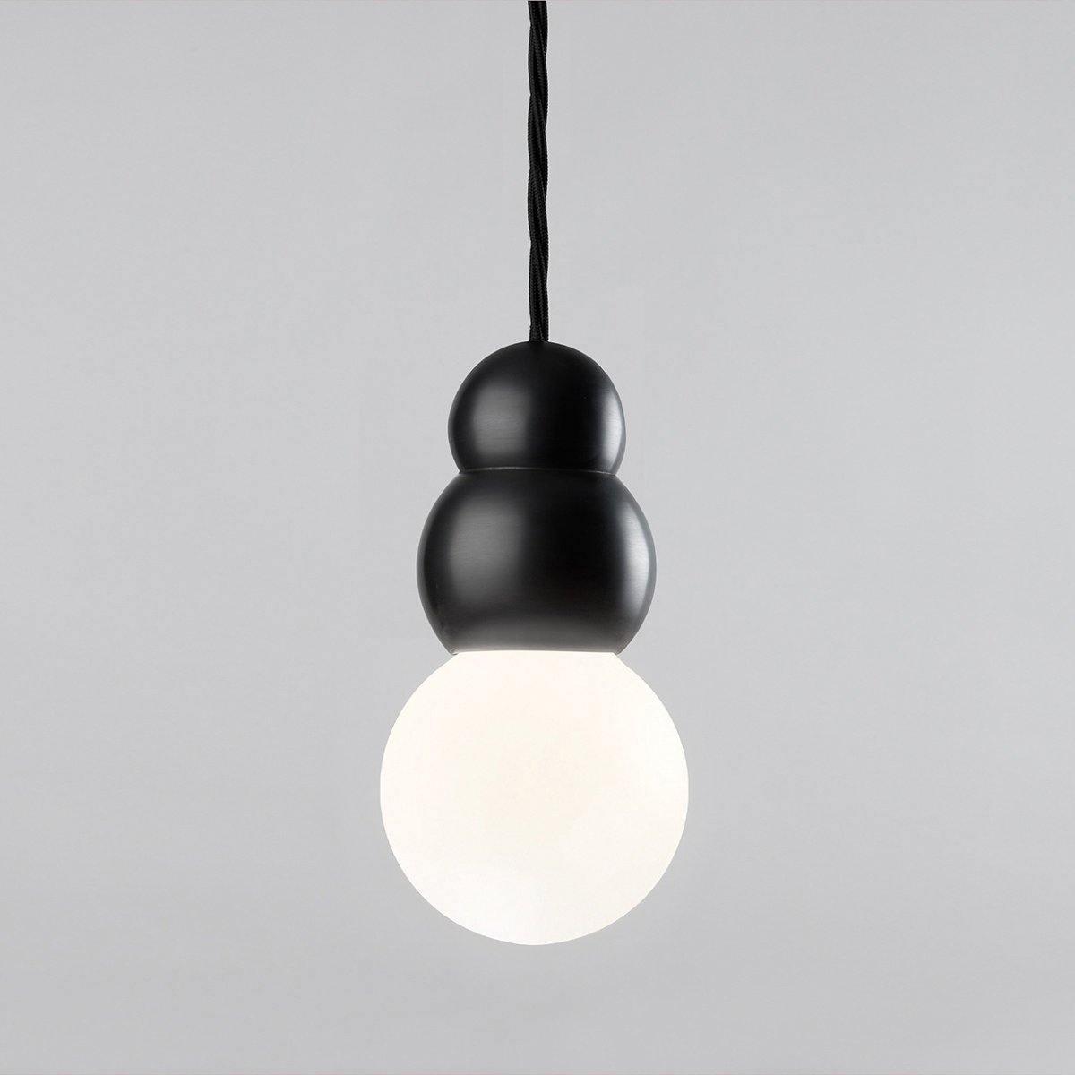 Bubbly Suspension en Verre Moderne