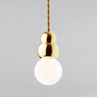 Bubbly Suspension en Verre Moderne