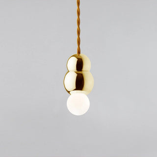 Bubbly Suspension en Verre Moderne