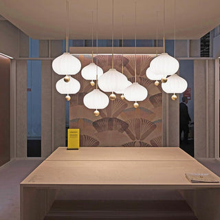 Nimbus Lampe de Suspension en Laiton Vintage