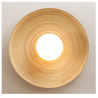 Lustra Plafonnier Soluna Bois Orbital