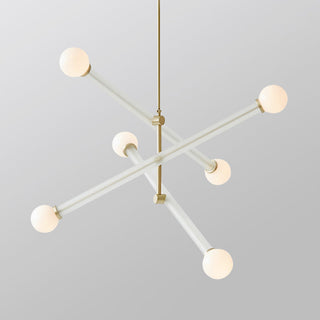 Arisha Suspension Ajustable Modern, Metal/Glass, Salon/Chambre à Coucher