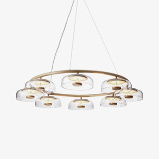 Aethera Lustre circulaire en verre