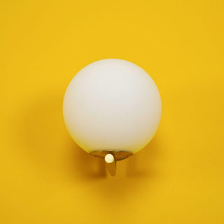 Joanna Applique Murale Moderne Minimaliste en Verre Soufflé Opale