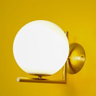 Joanna Applique Murale Moderne Minimaliste en Verre Soufflé Opale