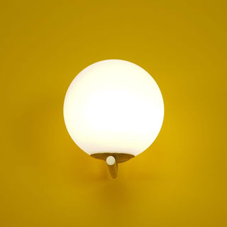 Joanna Applique Murale Moderne Minimaliste en Verre Soufflé Opale