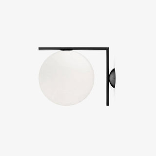 Joanna Applique Murale Moderne Minimaliste en Verre Soufflé Opale