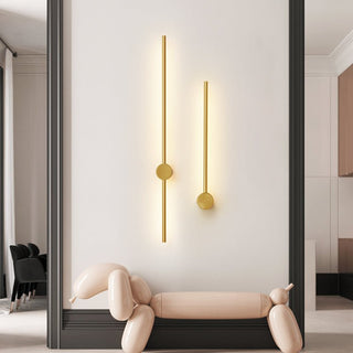 Nestx Applique Murale Minimaliste en Tige Laiton