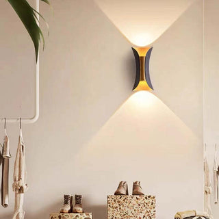 Nurex Applique Murale Simple Noir/Blanc/Or. Cour-Luire
