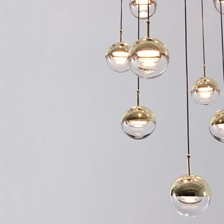 Valentina Design Moderne Luminaires Suspensions Métal Verre Salon/Chambre