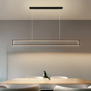 Ray Lampe suspendue moderne à revêtement LED minimaliste pour salle à manger