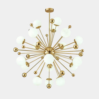 Lustra Lustre Laiton Globe Opale