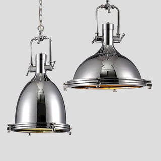 Solara Lampe Suspendue en Laiton Industrielle