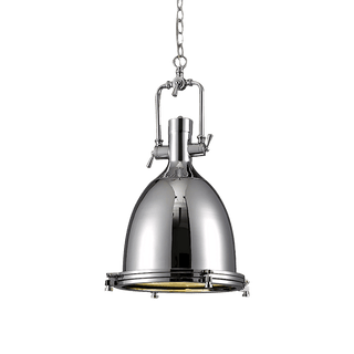 Solara Lampe Suspendue en Laiton Industrielle