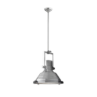Solara Lampe Suspendue en Laiton Industrielle