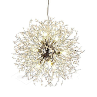 Lustra Lustre Cristal Pissenlit avec Cristaux