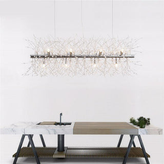 Lustra Lustre Cristal Pissenlit avec Cristaux