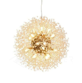 Lustra Lustre Cristal Pissenlit avec Cristaux