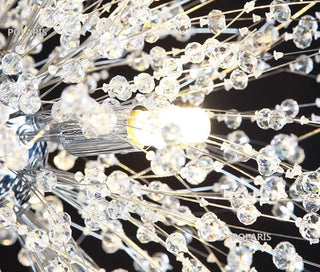 Lustra Lustre Cristal Pissenlit avec Cristaux