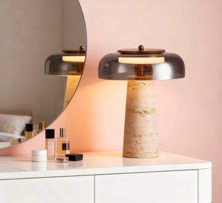 Strata Table Lamp-Neutral Decor