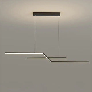 Arisha Luminaires Suspension LED Linéaire Moderne Métal Chevet Chambre
