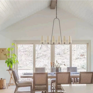 Silva Lustre LED Moderne Design, Métal/Tissu, Noir/Or, Salle à Manger