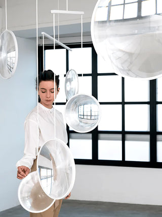 Veloria Suspension Artistique en Verre