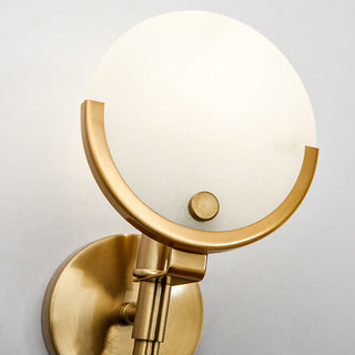 Valentina Applique Murale Globe Moderne Métal/Dolomite Or Chambre