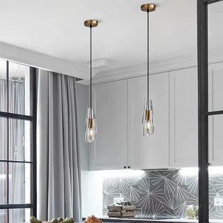 Kristy Luminaires épuré Suspension Moderne LED Métal/Cristal Salon/Salle à manger