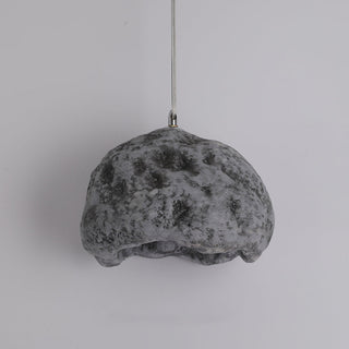 Avi Suspension Irrégulier Naturelle, Résine/Acrylique, Bois/Gris/Laiton, Chambre