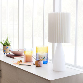 Boko Lampe de Table Minimaliste en Tissu
