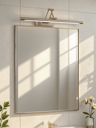 Geth Cadre Doré Applique Murale Rechargeable