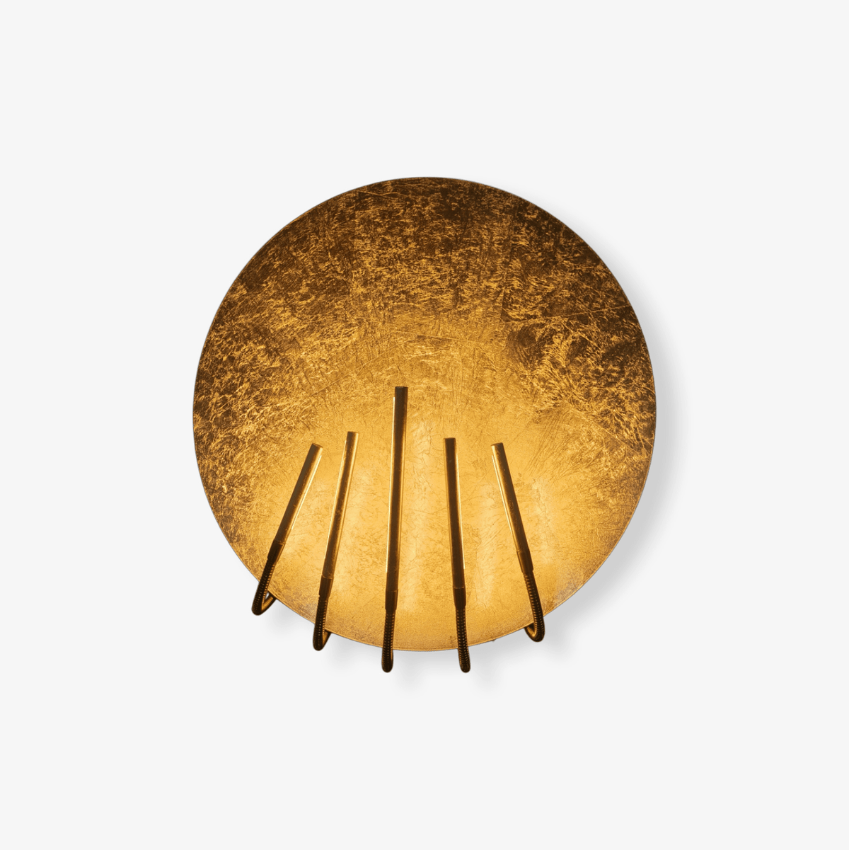 Golden Aura Wall Light-Neutral Decor