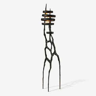 Vortex Sculpture Floor Lamp-Neutral Decor