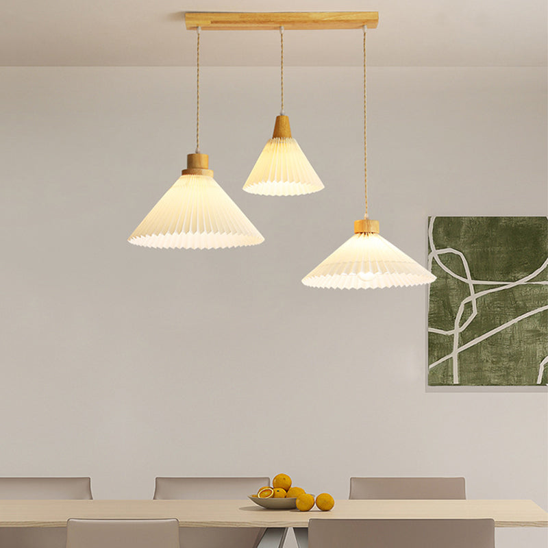Ritta Suspension Cluster, Plissé 4 Styles