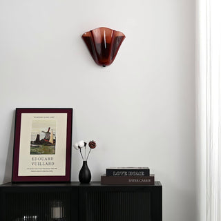 Lustra Lampe Murale Élégante aux Courbes Douces-Luire