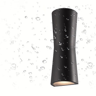Merin Applique Murale Torche Moderne Noir/Blanc. Balcon-Luire