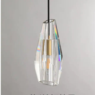Kristy Luminaires épuré Suspension Moderne LED Métal/Cristal Salon/Salle à manger