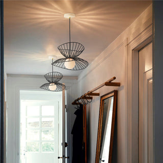 Ritta Luminaires  Suspension Vertigo LED Métal Noir/Or Salle à manger