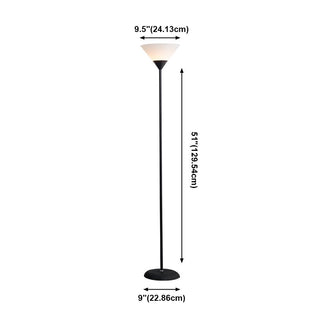 Valentina Moderne Tasse Lampadaire Multicolore Métal Acrylique