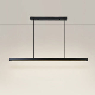 Ray Suspension Linéaire Moderne, Métal, Noir/Blanc, Salon