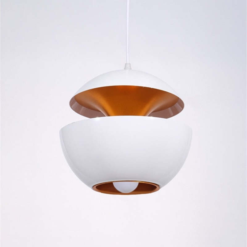 Arisha Suspension LED, Noir & Blanc, D 25/35CM