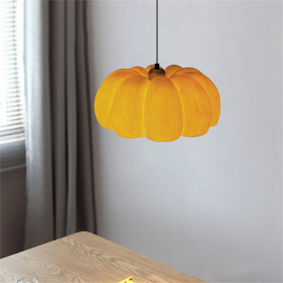 Arisha Citrouille Suspension Jaune Résin Chambre à Coucher Salle à Manger