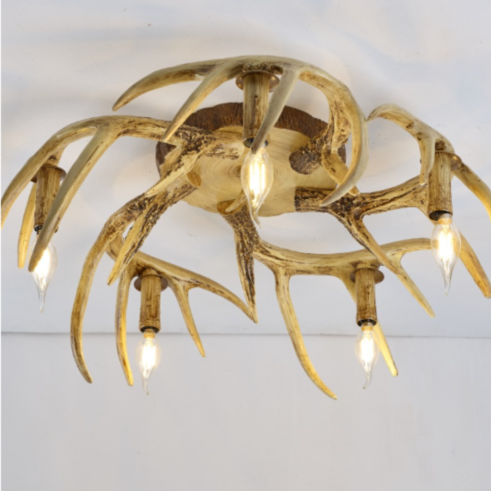 Silva LED Suspension/Applique Murale Résine Métal Chambre À Coucher