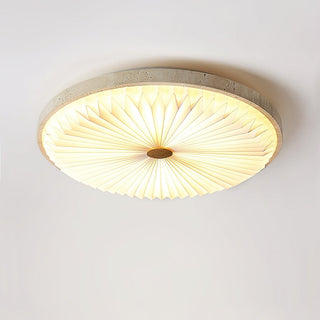 Ciloraris Lumière de Plafond Texturée en Travertin