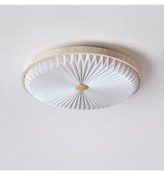 Ciloraris Lumière de Plafond Texturée en Travertin